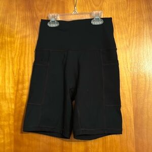 Aerie Black biker shorts